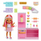 Rainbow High Littles Dessert Shop Playset + Small Doll (Pink 5.5”), Make Ice Cream and Sweets, Kids Gift 4+