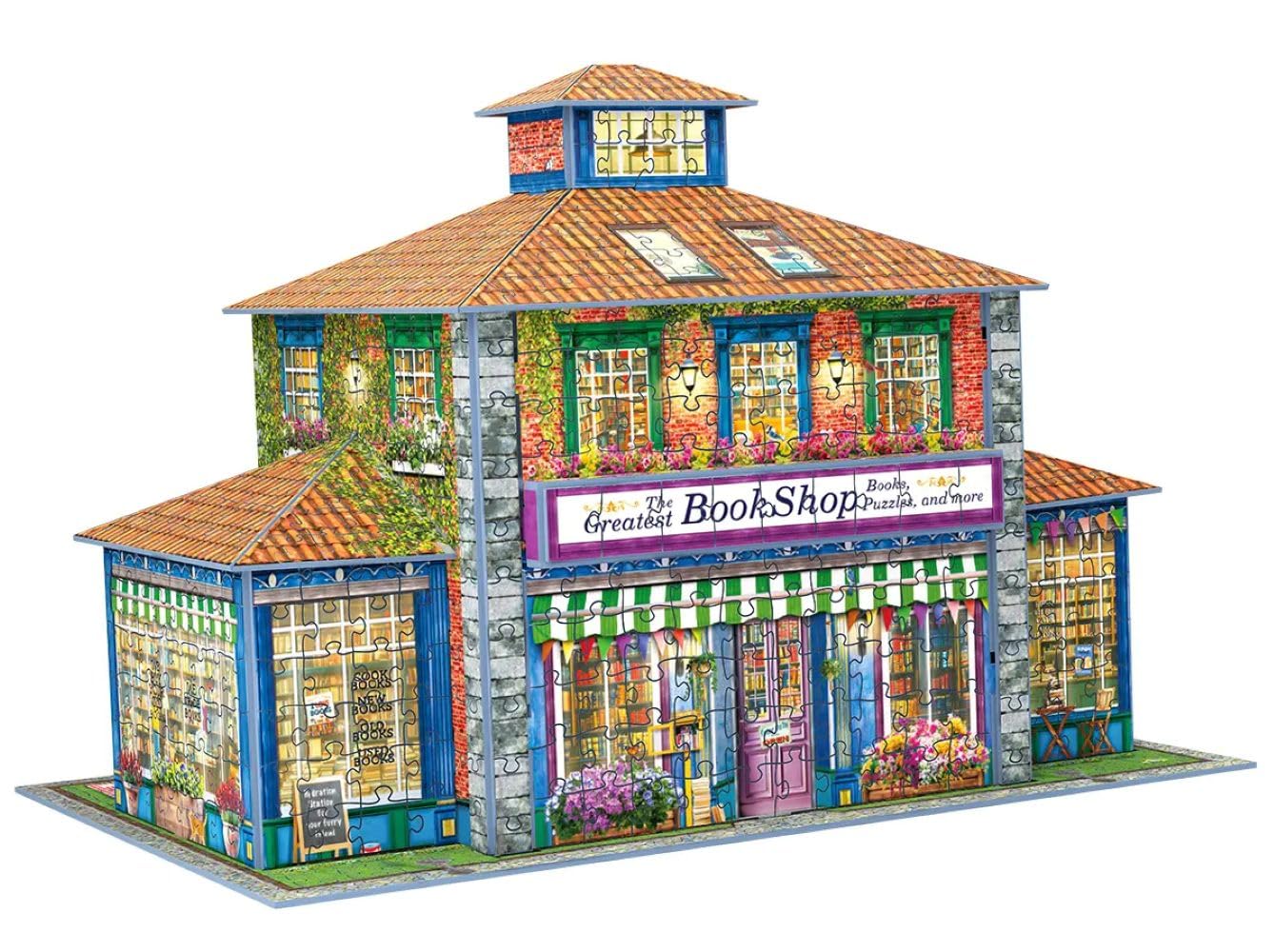EuroGraphics - Book Shop 3D Jigsaw Puzzles