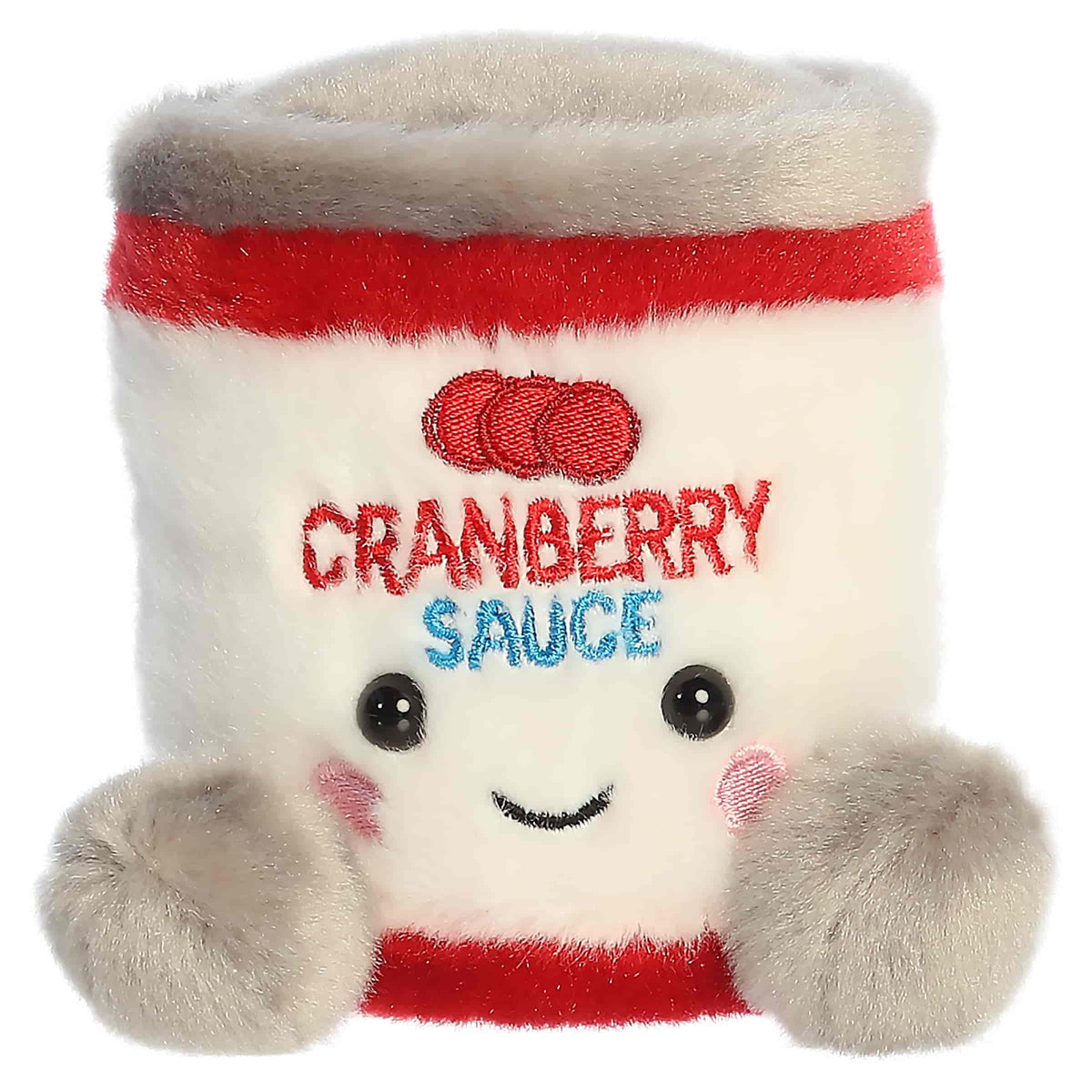 Aurora Palm Pals 4" Quinn Cranberry Sauce Festive Plush