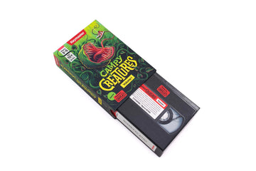 Keymaster Games Campy Creatures Vol. 1 - Hilariously Fun Trick-Taking Game! Perfect Card Game & Board Game for Adults & Families - Flip Cards