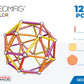 Geomag - COLOR - 127-Piece Magnetic Building Set, Certified STEM Construction Toy, Safe for Ages 3 and Up