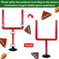 XIPEGPA 10 PCS Mini Flick Football Games Mini Table Top Sports Games with Foam Footballs Goal Post and Cards Finger Toys Office Indoor Football Sports