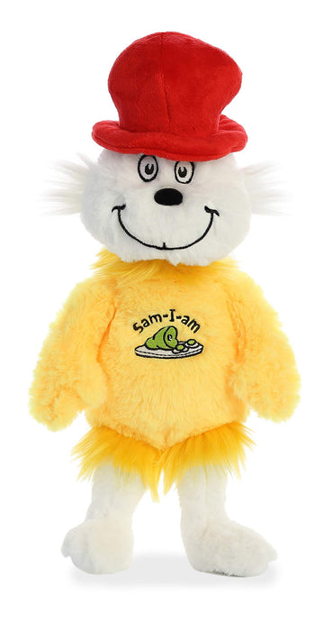 Aurora® Whimsical Dr. Seuss™ Sam I Am Stuffed Animal - Officially Licensed Plush for Imaginative Play - Perfect for Kids and Adults - Multicolor 12