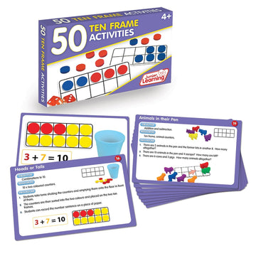 Junior Learning JL321 50 Ten Frame Activities