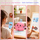 Drawing Robot for Kids, Voice Interactive Educational Drawing Machine with 150 Drawing Cards, Montessori Learning Toys for Kids Ages 3-8, for Boys