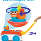 Mega Bloks First Builders Toddler Building Toy Set, Block Spinning Wagon with 20 Pieces and Storage, 1 Figure, Ages 1+ Years