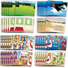Fun Express - Miracles of Jesus Mini Mas - Stationery - Stickers - Make - A - Scene (Sm) - 24 Pieces