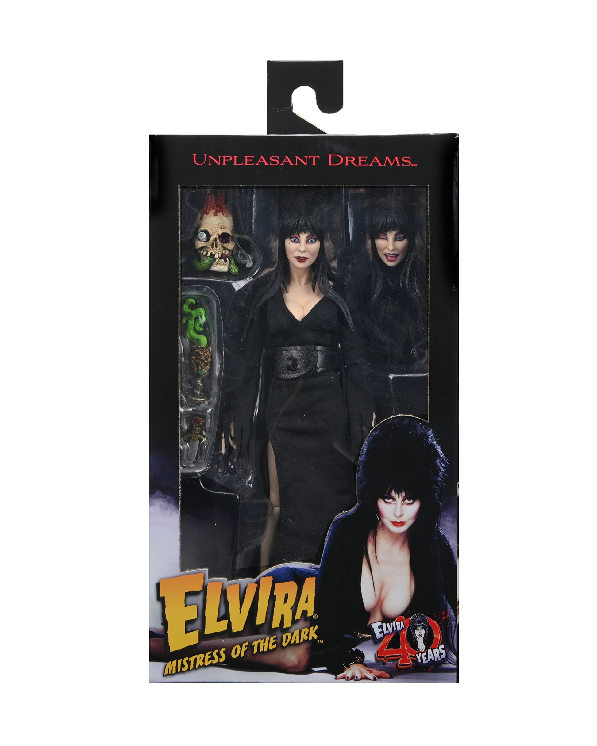 NECA Elvira- 8” Clothed Figure - Elvira