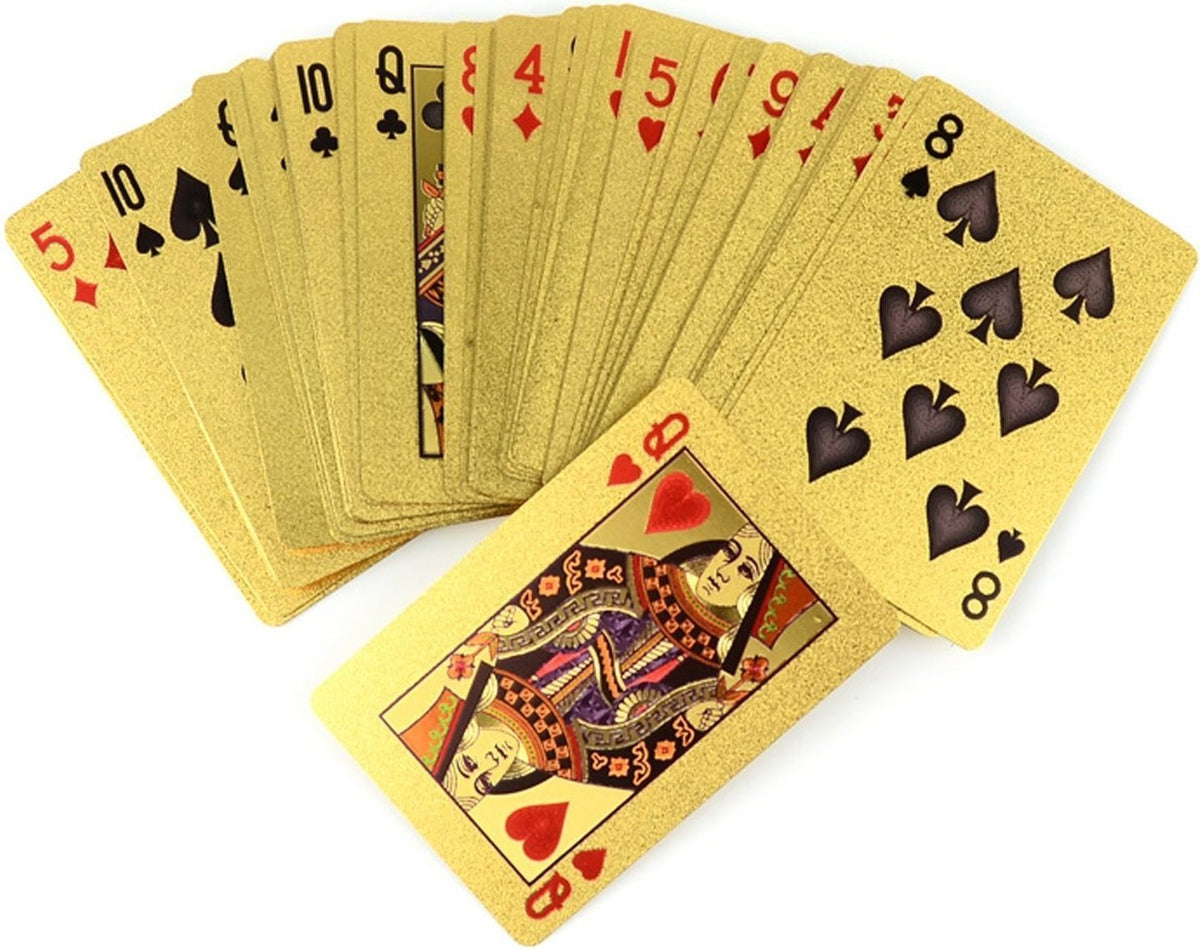 Trademark Poker GLDCARD 24K Gold Playing Cards