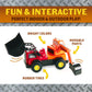 POPULAR PLAYTHINGS Magnetic Build-A-Truck Set, Construction Vehicle Toys for Toddlers Play, Gifts for Boys Ages 2 & Up - 5 Pieces