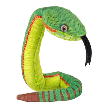 Wild Republic Coilkins Sabah Pit Viper Stuffed Animal - 12"