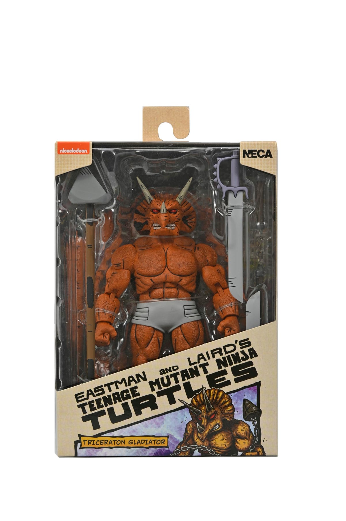 NECA Teenage Mutant Ninja Turtles 7" Triceraton Gladiator Action Figure