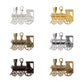 Volareo Mexican Train Marker Train Accessory - Assorted Finishes - Replacement Metal Domino Train Markers for Mexican Train Dominoes (6 Pack)