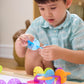 Guidecraft Interlox Discs - 96 Piece Set: Kids STEM Learning and Construction Toy, Creative and Educational Building Set for Toddlers