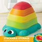 JOYIN 5 Pcs Turtle Balance Stepping Stones, Kids Turtle Path Jumping Stones, Child Obstacle Course Coordination Game Toys Indoor or Outdoor Play