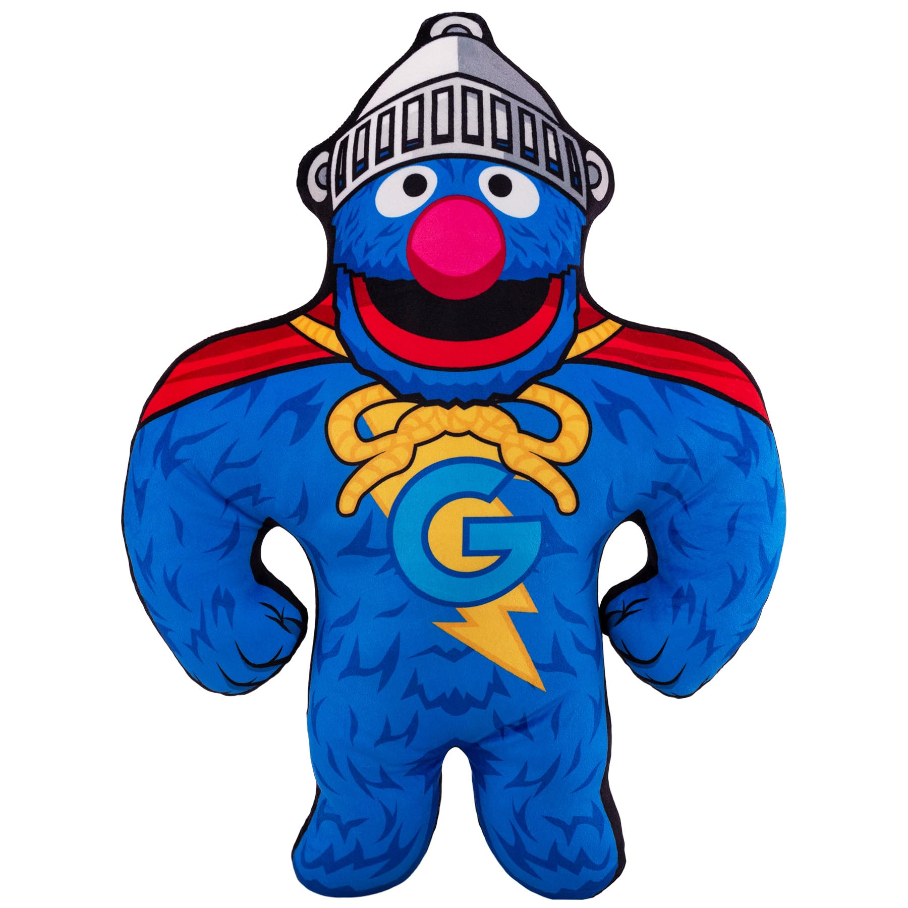 Bleacher Creatures Sesame Street Grover Superhero 22" Bleacher Buddy - Soft Plush Toy