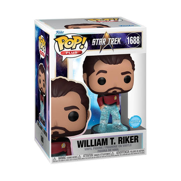 Funko Pop Plus: Star Trek Transporter - William T. Riker - Star Trek Generations - Collectable Vinyl Figure - Gift Idea - Official Merchandise - Toys