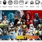 Wall Decor Backdrop for Star of Wars Themed Birthday Decorations, Star of Wars Themed Banner for Kids Birthday Party Supplies (5x3ft)