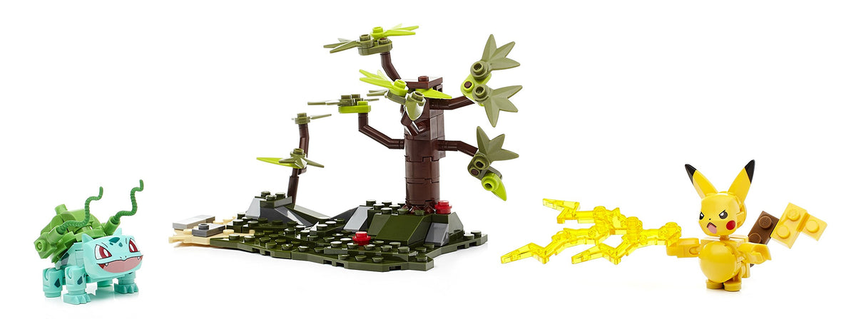 Mega Construx Pokémon Pikachu vs. Bulbasaur