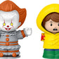 Little People Collector IT Movie Special Edition Set for Horror Fans, Pennywise & Georgie Figures in a Display Package