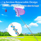 2 Pack Insect Catching Nets, Telescopic Stainless Steel Pole, Fishing Nets,Butterfly Nets, Nature Exploration Toys for Kids Outdoor Playing