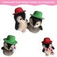 VOLOBE 5 Inches Silicone Penguin, Realistic Silicone Animal with Sleeping Pad Accessories for Kids Boy Girl Birthday Christmas Handmade Gift (5''