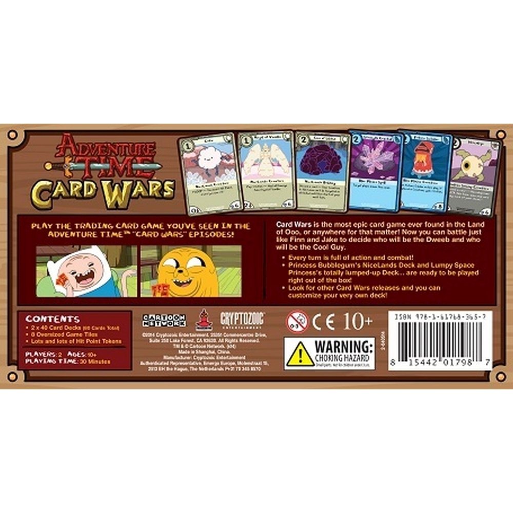 Adventure Time Card Wars Collector's Pack 3: Princess Bubblegum vs. LSP Game