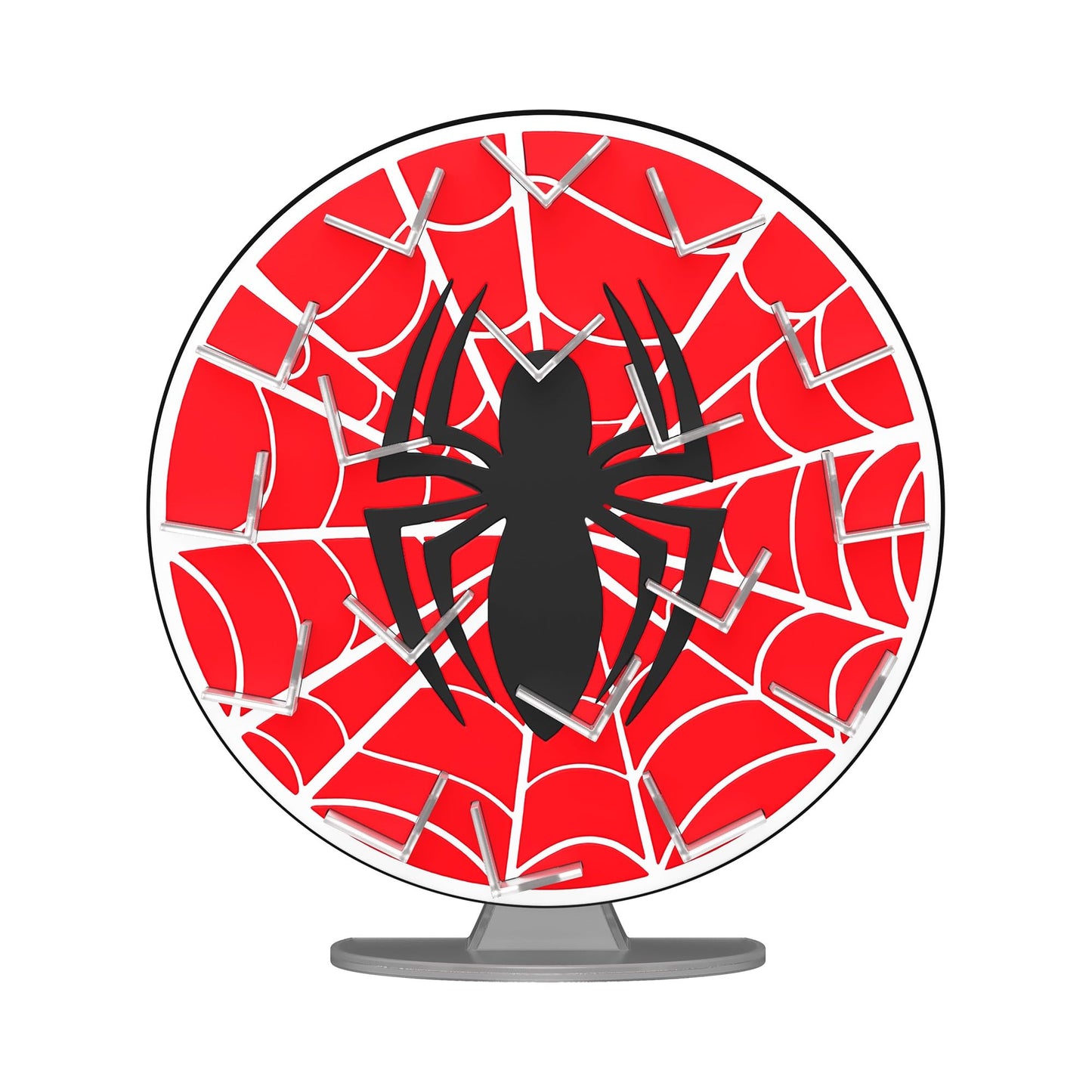 Funko Bitty POP! Display: Spider-Man Web with Woman & Spider-Punk