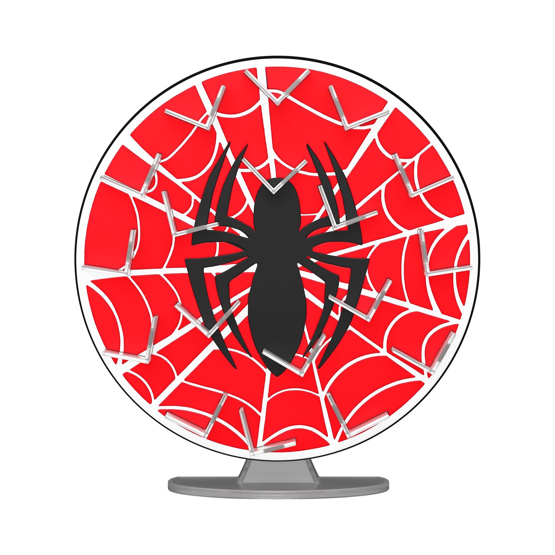 Funko Bitty POP! Display: Spider-Man Web with Woman & Spider-Punk