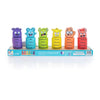 Open The Joy Emotions Stacking Rings - 30pc Rainbow Stacking Toy for Toddlers, Baby Sensory Learning Toy, Fine Motor Skill Development - Montessori
