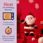 warmies Microwavable & Weighted Stuffed Animals, Santa - Heated Stuffed Animal Plushie for Warmth & Comfort - Christmas Winter Soft Plush Toys