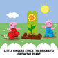 LEGO DUPLO Peppa Pig Garden and Tree House Toddler Toy, Building Block Learning Set for Preschool Kids with 2 Figures Included, Peppa Pig Toy Gift