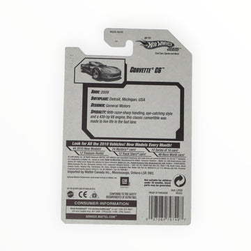 HOT WHEELS 2009 NEW MODELS BURNT ORANGE CORVETTE C6 PR5 3/42