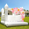 White Bounce House Castle for Adults Kids?13.5FT Large PVC? Inflatable Bounce House with 750W Upgrade Powerful Blower, Commercial Bounce House