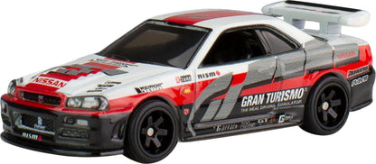 Hot Wheels Premium Toy Car, Truck or Van, 1:64 Scale Die-Cast Replica from Popular Movie, TV Show or Video Game (Styles May Vary)