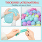 KAWKALSH 219Pcs Rainbow Balloons Garland Arch Kit Different Sizes Latex Balloons Assorted Pastel Party Balloons Arch for Birthday Baby Shower Wedding