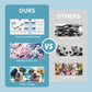 500 Piece Jigsaw Puzzle for Adults, Cute Puppies Playing on Beach with Colorful Ball and Ocean View, Summer Dog Puzzle for Family Game Night and Home