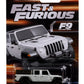 Hot Wheels -20 Jeep Gladiator -Fast & Furious (F9 The Fast SAGA) 9/10