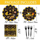 92 Pcs Construction 4th Birthday Party Supplies Dump Truck Theme Four Tableware Includes Hanging Swirl, Balloons, Plates, Table Cloth for Boys