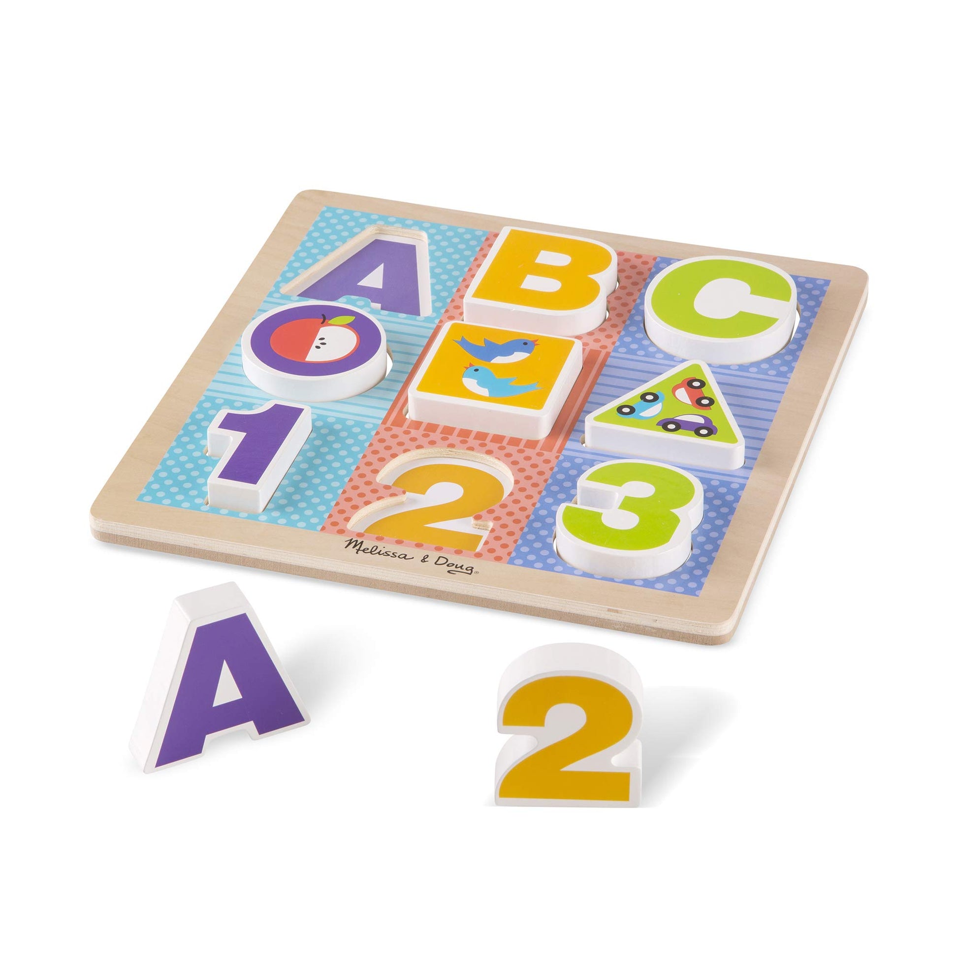 Melissa & Doug ABC - 123 Chunky Puzzle