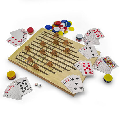 CHH The Racing Horse Game - Classic Family Board Game - Quality Construction and Fun for All Ages
