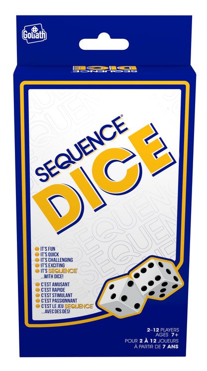 Sequence Dice Peggable - Bilingual by Jax - Packaging Colors May Vary