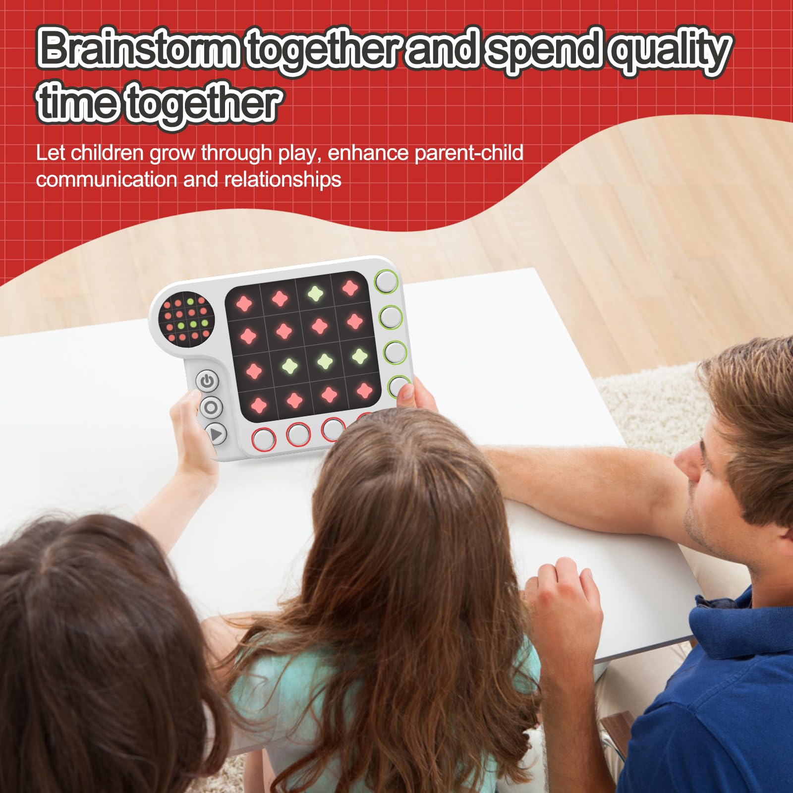 Logic Brain Teasers Game,Original 300 Challenges-Handheld Electronic Games for Kids,Adult,Teen&Seniors , Portable Educational Toys and Travel Games