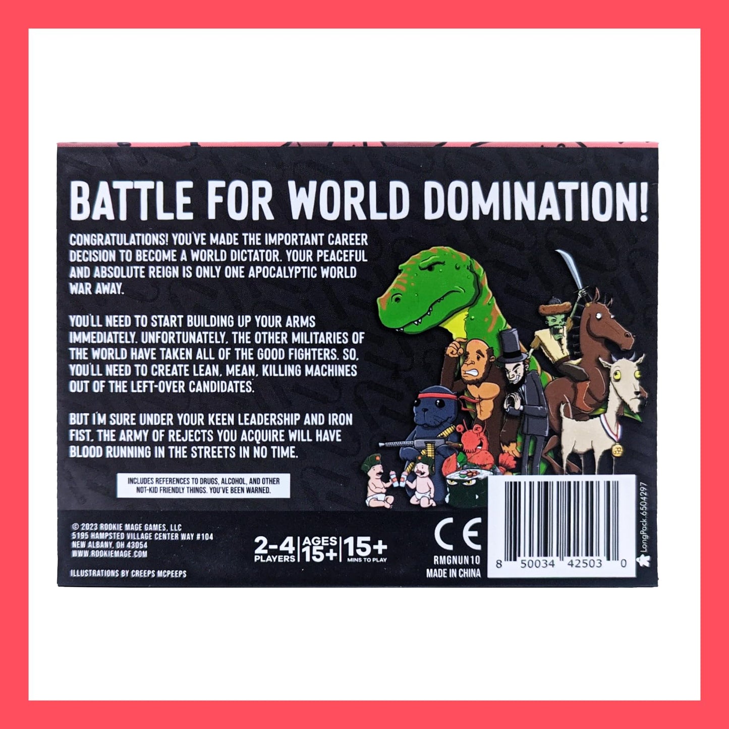 Rookie Mage Games Nuns with Nunchucks | Battle for World Domination in This Hilarous Card Game for Adults