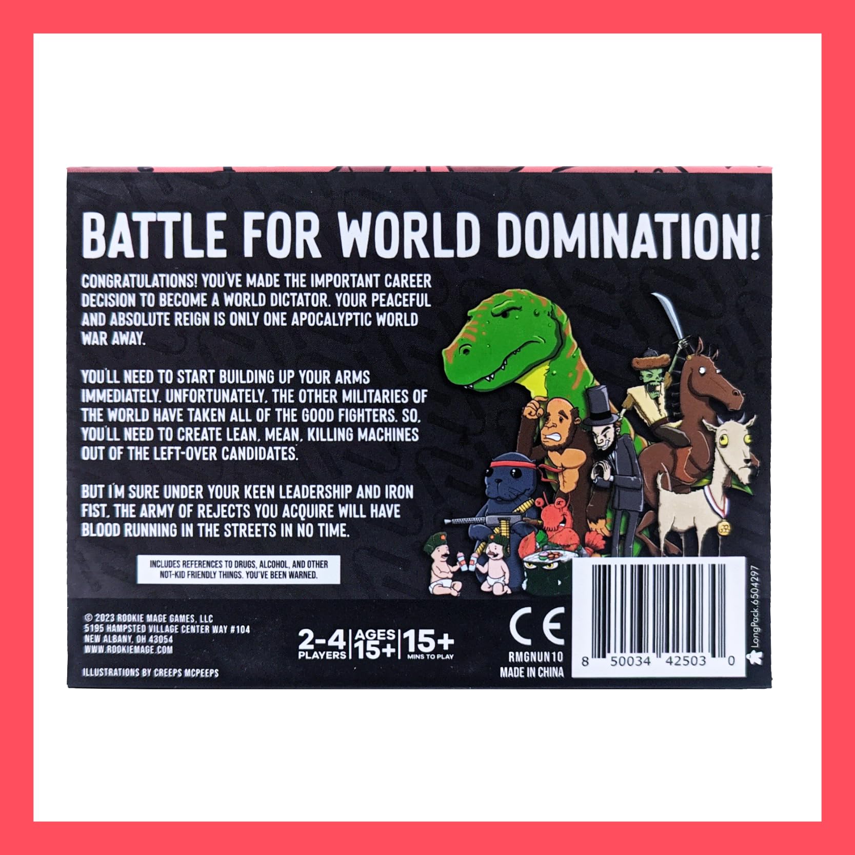 Rookie Mage Games Nuns with Nunchucks | Battle for World Domination in This Hilarous Card Game for Adults