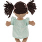 Love, Stella Soft Baby Doll for 1 + Year Old by Manhattan Toy - Beige with Brown Pigtails