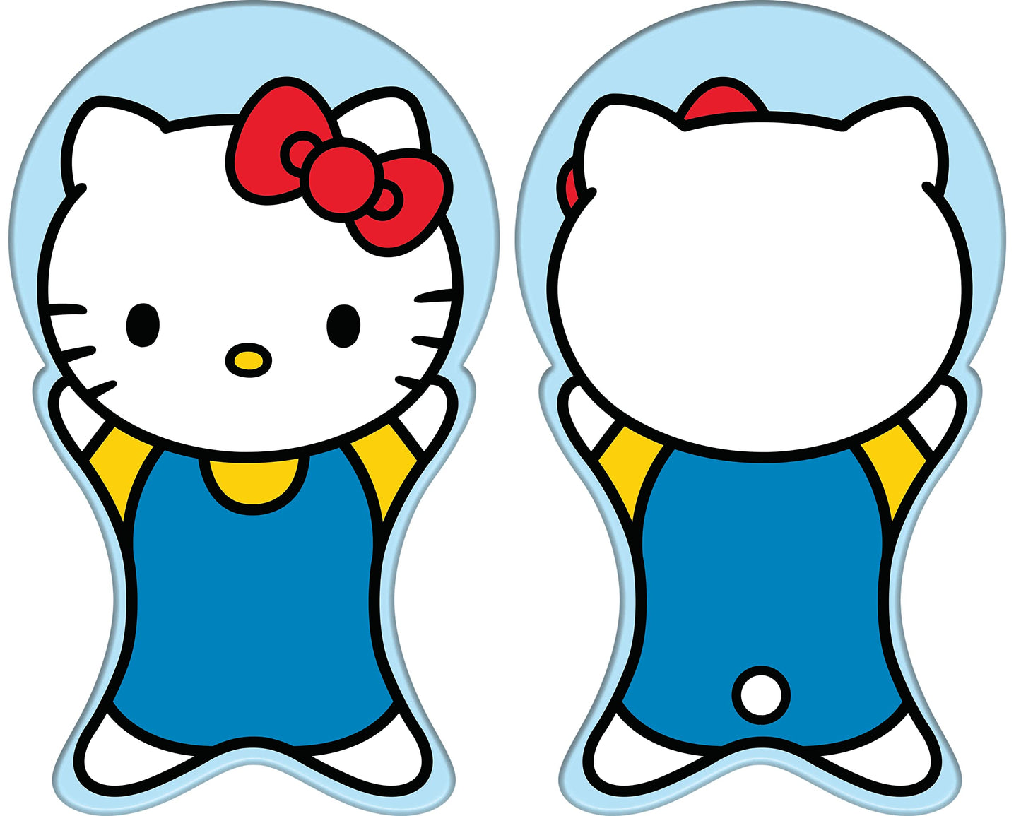 Surreal Entertainment Hello Kitty Pal-O Character Throw Pillow