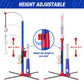 HYES 4 in 1 T Ball Sets for Kids 3-5 with Toss and Catch Ball Set