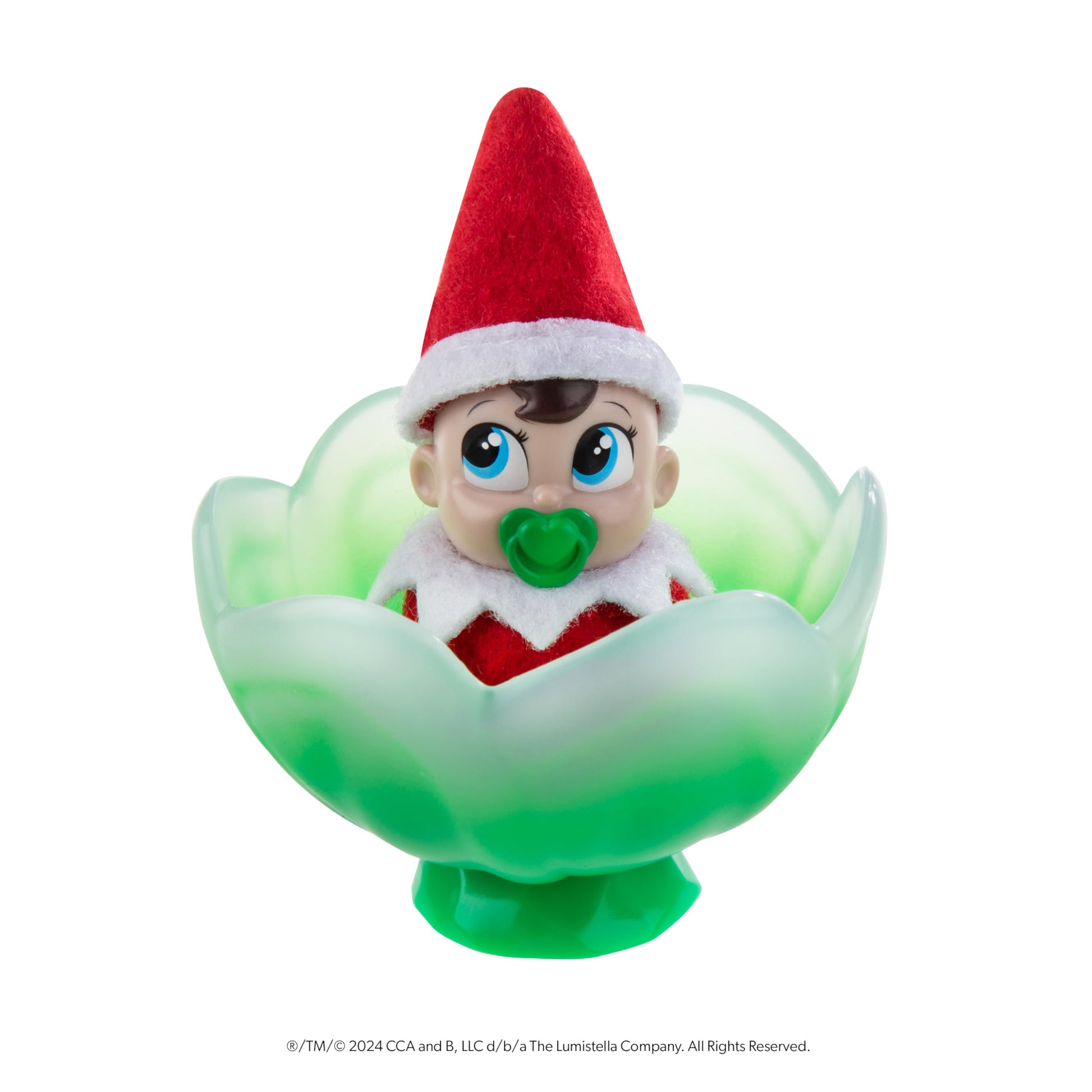 The Elf on the Shelf® Blue Eyed Boy & Matching Frost Pip™ Mini Bloom