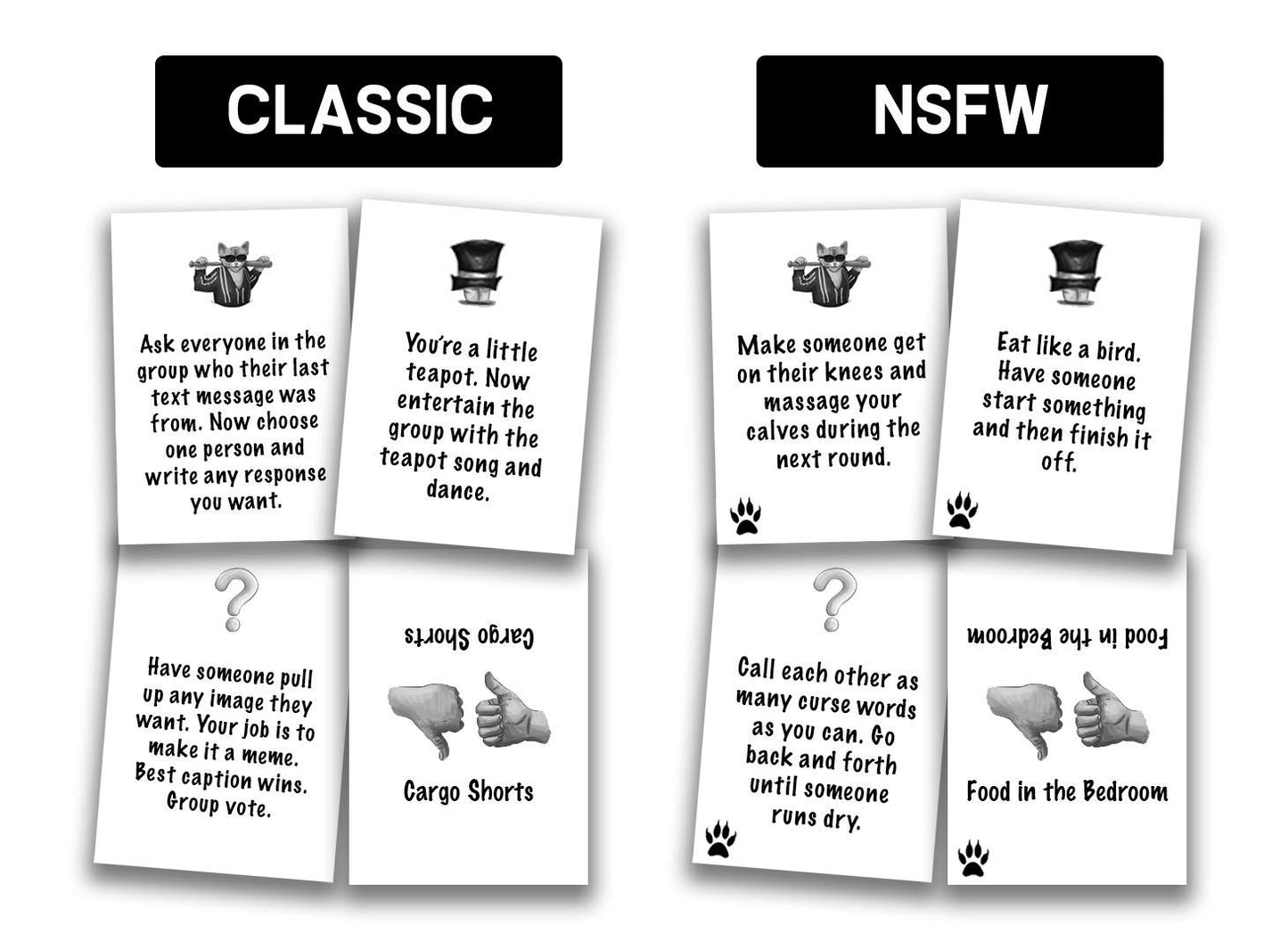 CoolCats & AssHats Mega Expansion - Hilarious Adult Drinking Card Party Game - by Infinite Games (Mega Edition)